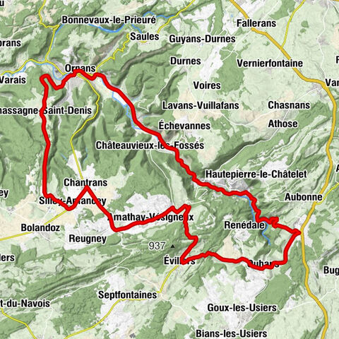 La Main - Église Saint-Denis - Église de l'Assomption de Notre-Dame - Église Saint-Maurice