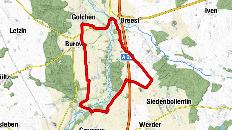 Kölln - Wodarg - Kessin - Mühlenhagen