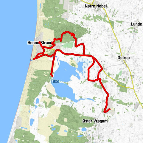 Varde Kommune - Dyreby - Hjulsager - Henne Kirkeby Kro