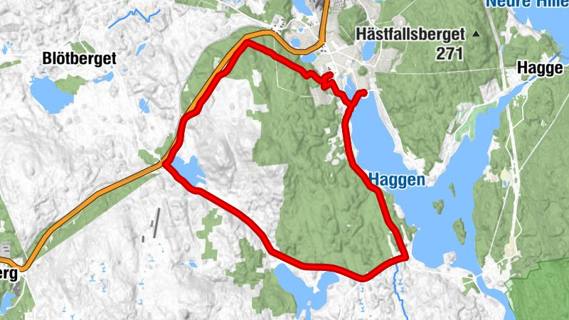 Ludvika kommun - Dagkarlsbo - Kåsen - Klenshyttan