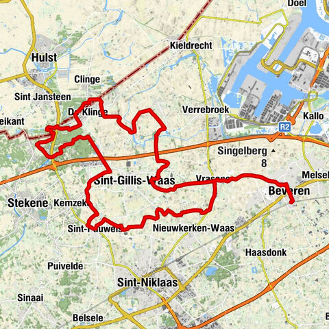 Beveren - Sint-Martinuskerk - Heilig Kruiskerk - Sint-Elisabethkapel