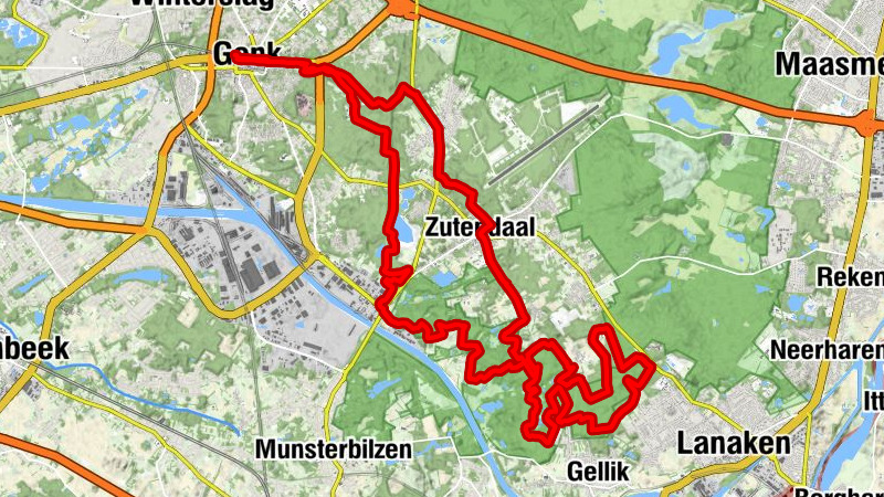 Genk - Brasserie 't Forum - Sint-Jozefkerk