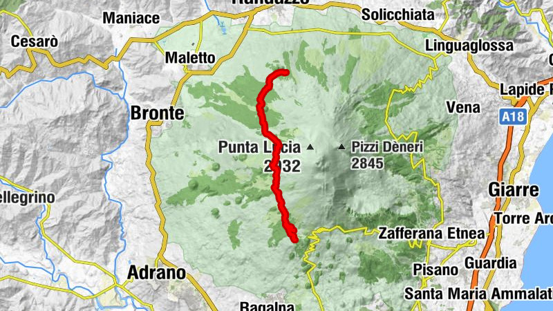 Rifugio Carpentieri - Rifugio di Monte Palestra - Rifugio Monte Scavo - Adrano