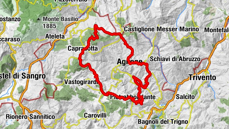 Capracotta - Rifugio di Prato Gentile - L'Elfo - Pescopennataro