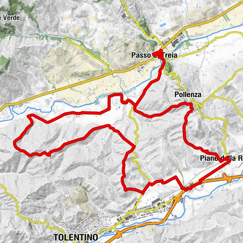 Passo di Treia - Molino - Rambona Zona Mari - Pollenza