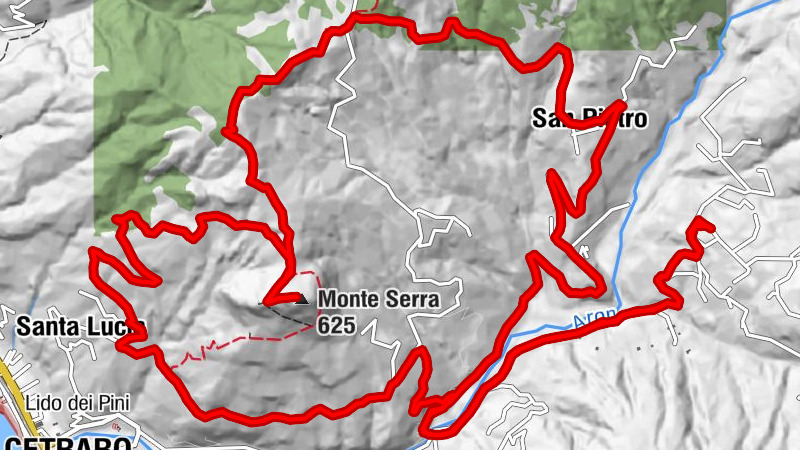 Cetraro - San Milanone - Monte Serra