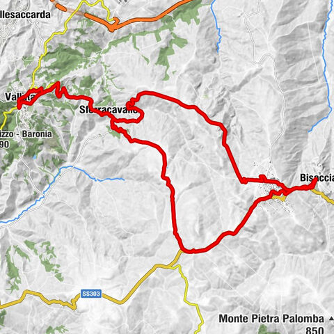 Vallata - Sferracavallo - Bisaccia Nuova - Bisaccia