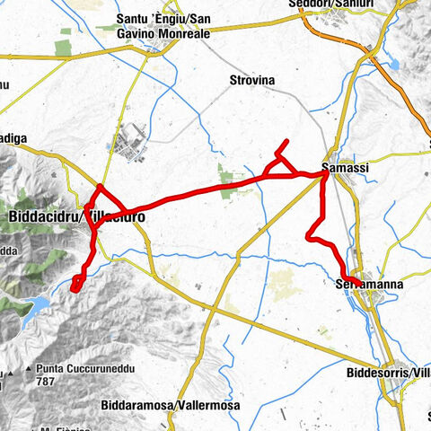 Serramanna - Biddacidru/Villacidro