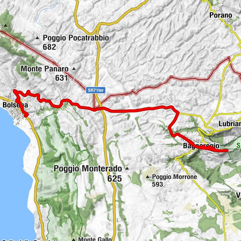 Bolsena - San Salvatore - San Bonaventura - Sant'Agostino