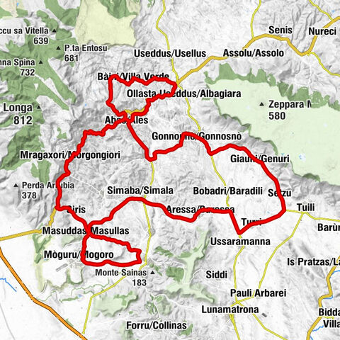 Aressa/Baressa - Chiesa San Sebastiano - Chiesa di San Giorgio - Sant'Elena imperatrice