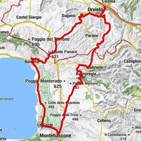 Orvieto - Poggio Pidocchio - Chiesa Santa Maria delle Grazie - San Salvatore