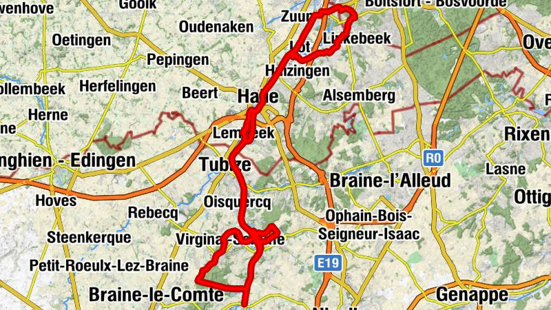 Ixelles - Elsene - Chapelle du Planois - Sint-Lambertuskerk - Molenbeek-Saint-Jean - Sint-Jans-Molenbeek