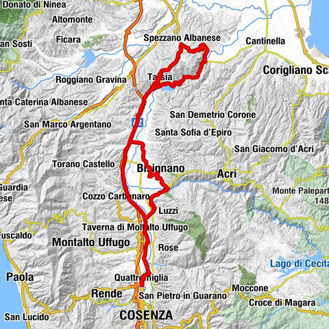 Castiglione Cosentino - Quattromiglia - Terranova da Sibari - Bisignano