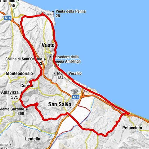Petacciato - Montenero - San Salvo - Ramignano - Vasto