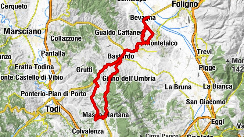 Bevagna - Celestrino - Chiesa di Santa Maria della Pace - Chiesa di san Faustino