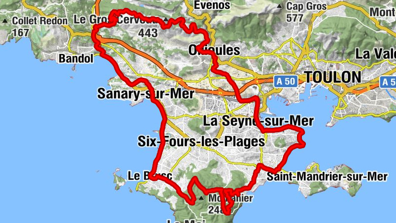 La Seyne Six Fours - Chapelle Saint-Roch - Pointe du Cerveau - Église Saint-Laurent