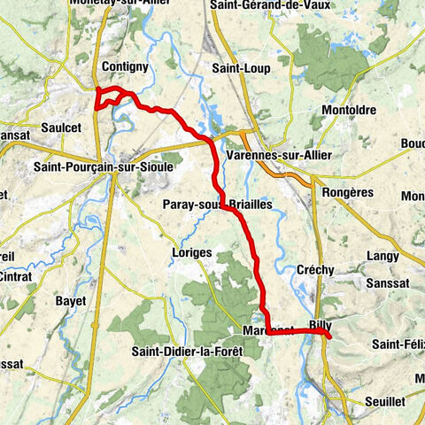 Billy - La Paroisse - Auberge du Pont - Église Saint-Martin