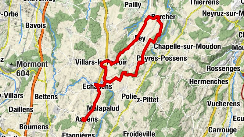 Assens - Echallens - Paroisse Saint-Nicolas - Temple