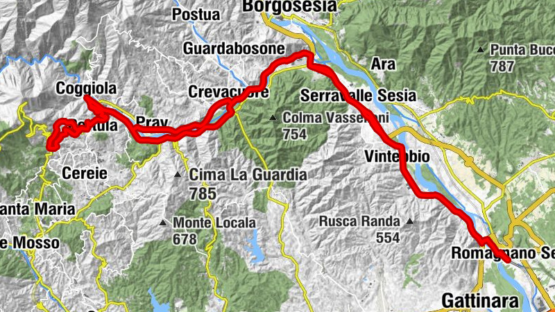 Romagnano Sesia - Oratorio di San Rocco - Chiesa Metodista - Chiesa Parrocchiale dei Santi Eusebio e Giacomo