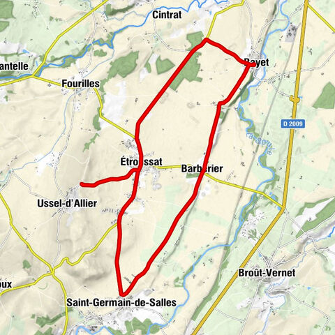 Bayet - Barberier - Saint-Germain-de-Salles - Église Saint-Georges