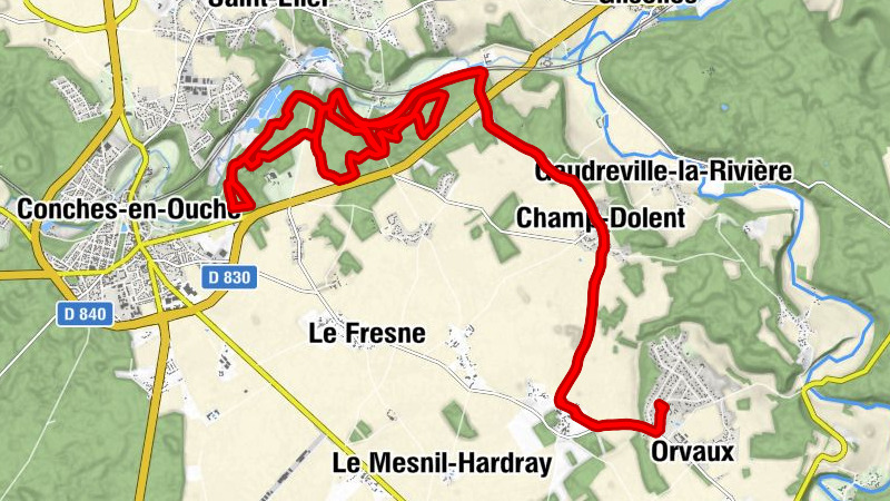 Orvaux - Le Boshion - Champ-Dolent