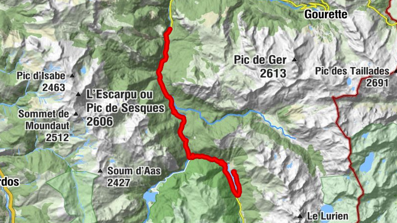 Fabrèges - Restaurant Le Petit Lurien - Artouste - Chapelle de Gabas