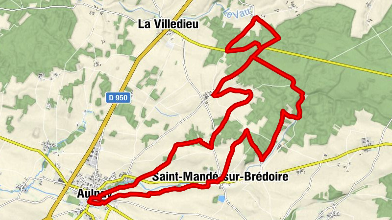 Aulnay - Saint-Mandé-sur-Brédoire - Les Hautes Vacheries - Saint-Léger