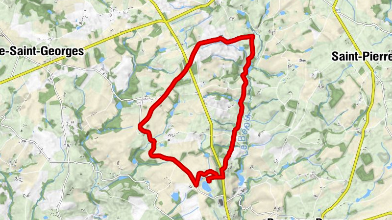 Boussac-Bourg - Villemaury - Le Grand Bougnat - Bel Air