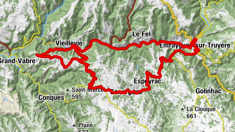 La Cassanie - Église Saint-Pierre - Église Saint-Martin - Sénergues