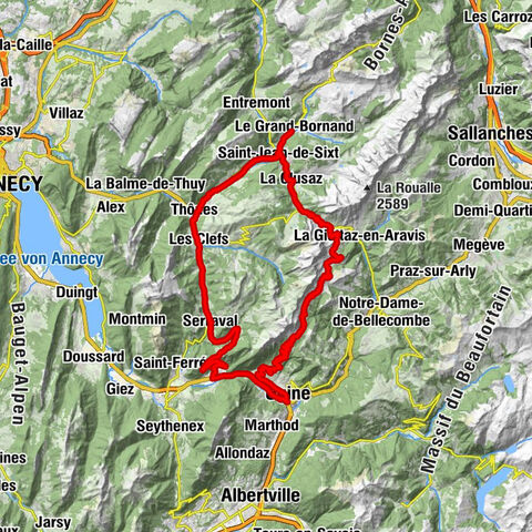 Le Grand-Bornand - Église Saint-Laurent - Refuge du Col de L'Arpettaz - Chapelle des Aravis