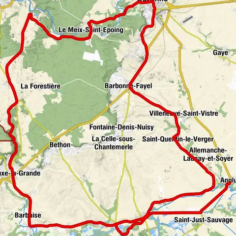 Anglure - Église Saint-Léger - Église Saint-Denis - Église Saint-Pierre et Saint-Paul