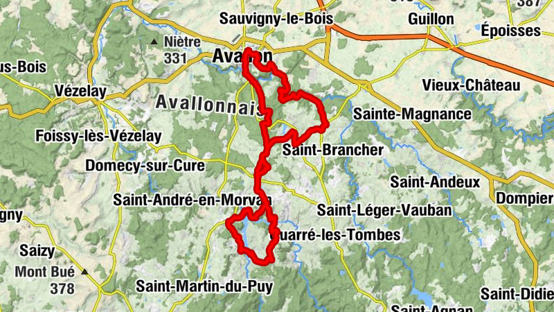 Avallon - Église Saint-Germain-des-Champs - Église Saint-Martin