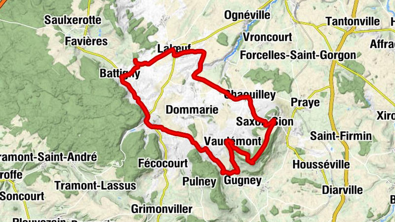 Gélaucourt - Église Saint-Thiébaut - Colline de Sion - Église Saint-Gengoult