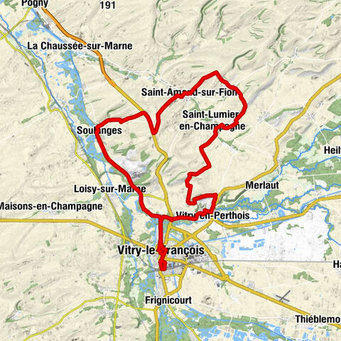 Vitry-le-François - Collegiale Notre-Dame-de-l'Assomption - Mont de Fourche - Église Saint-Michel