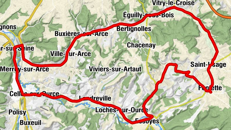 Grands Jardins - Église Saint-Bénigne - Église Saint-Martin - Église Saint-Rémi