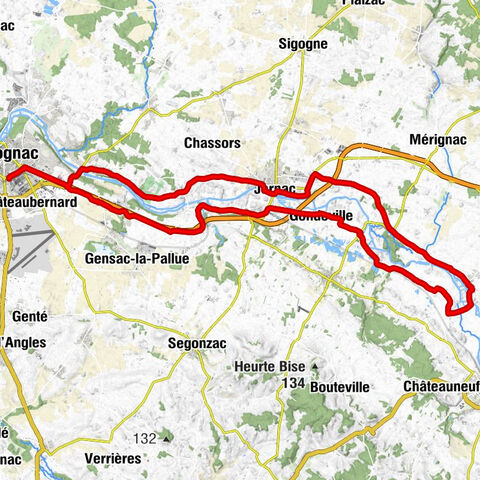 Cognac - Église Saint-Pierre - Église Notre-Dame - Église Saint-Jean-Baptiste