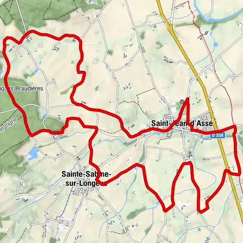 Saint-Jean-d'Assé - La Petite Auberge - Chapelle Notre-Dame-des-Champs