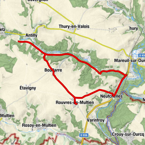 Église Saint-Faron - Rouvres-en-Multien - Église Saint-Étienne - Église Saint-Brice