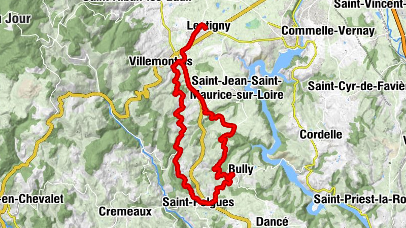Lentigny - Le sportif - Le Puy - Fond