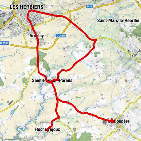 Le Boupère - Église Saint-Sauveur - Église Saint-Paul