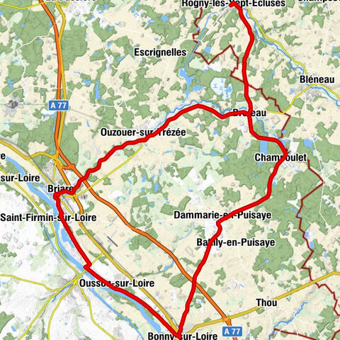 Les Sept Ecluses - L'Auberge du Canal - Église Saint-Pierre et Saint-Blaise - Église Saint-Aignan