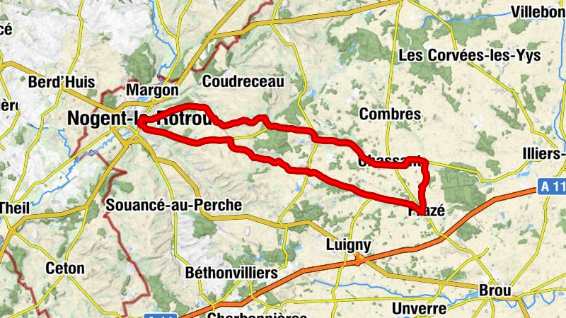 Frazé - Église Saint-Martin - Église Notre-Dame - La Leu