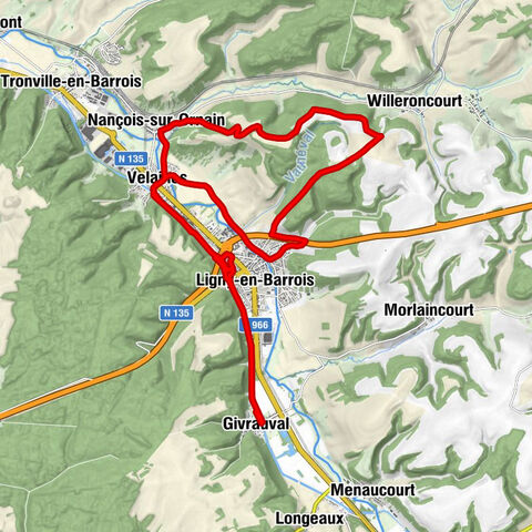 Givrauval - Ligny-en-Barrois - Velaines - Église Saint-Rémi