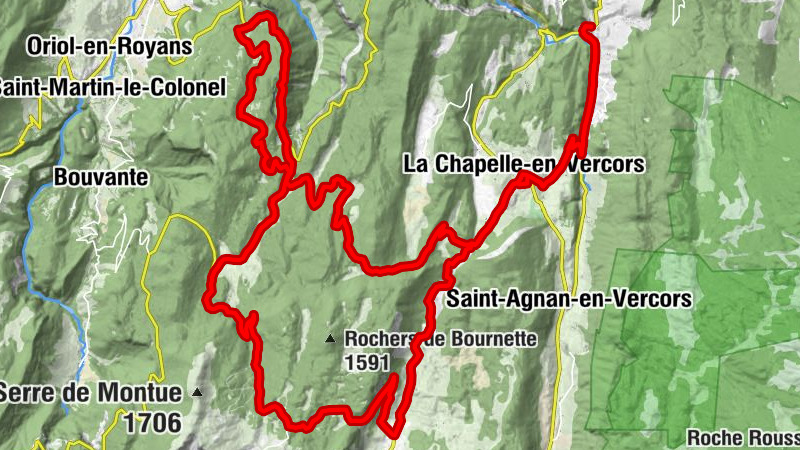 La Rivière - Hostel Quartier Libre - Col Gaudissart - Col de Chaud Clapier