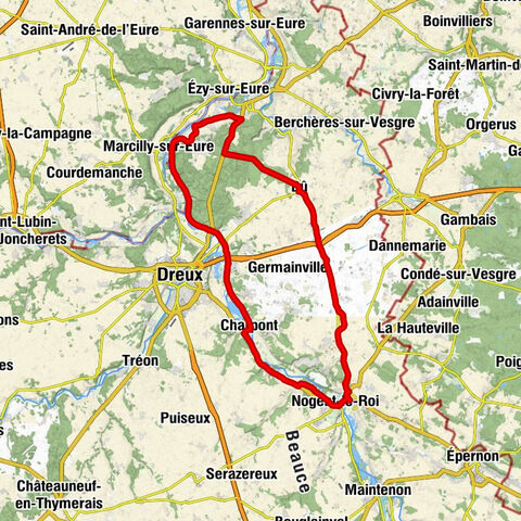 Le Relais des remparts - Église Saint-Sulpice - Église Saint-Pierre de Cherisy - Nogent-le-Roi