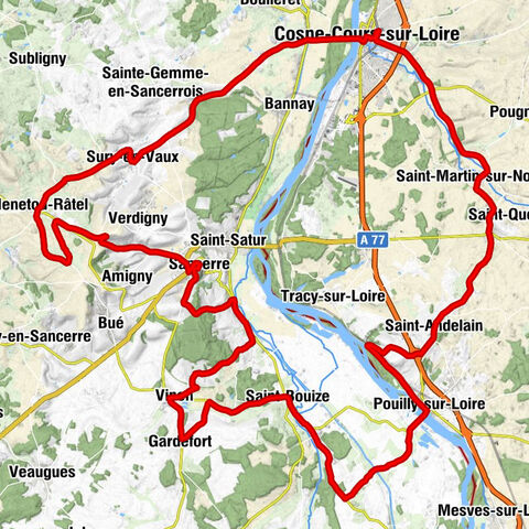 Cosne-sur-Loire - Église Saint-Jacques - Église Saint-Léger - Église Saint-Martin