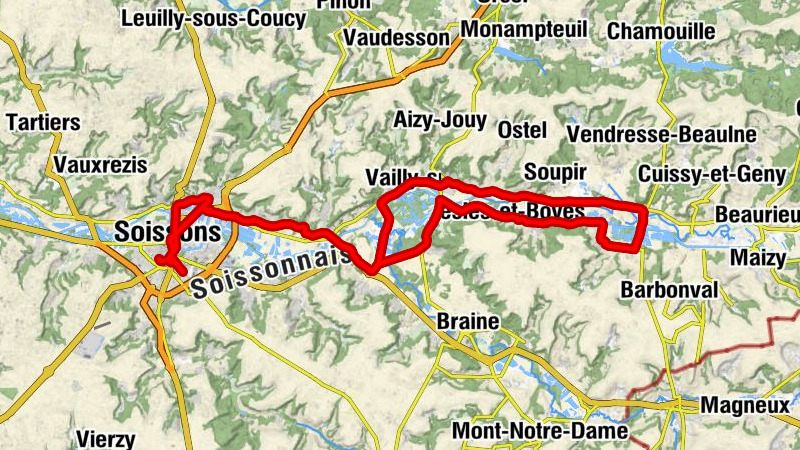 Soissons - Chapelle Sainte-Marguerite - Église Saint-Pierre et Saint-Paul - Église Saint-Martin