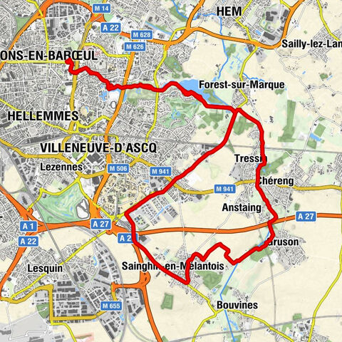 Fort de Mons - Lille - Mons-en-Barœul - Église Saint-Nicolas