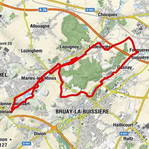 Calonne-Ricouart - Marles-les-Mines - Église Saint-Vaast