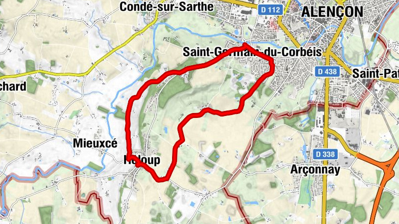 Alençon - Saint-Germain-du-Corbéis - Église Sainte-Madeleine - Église Saint-Germain